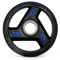 Диск обрезиненный c хватом UNIX Fit PRO 2,5 кг, 51 мм, 1 шт.