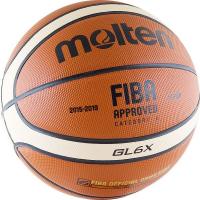 Баскетбольный мяч Molten BGL6X с лого РФБ, р.6