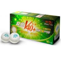 Мячи для н/тенниса Double Fish 2** Volant, 40+мм, 10шт