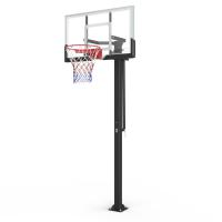 Баскетбольная стойка стационарная UNIX Line B-Stand-PC 54"x32" (140 х 80 см) R45 H230-305 см