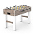 Игровой стол UNIX Line Футбол - Кикер (125х61 см) Grey Wood