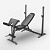 Скамья силовая со стойками UNIX Fit Bench 130DD