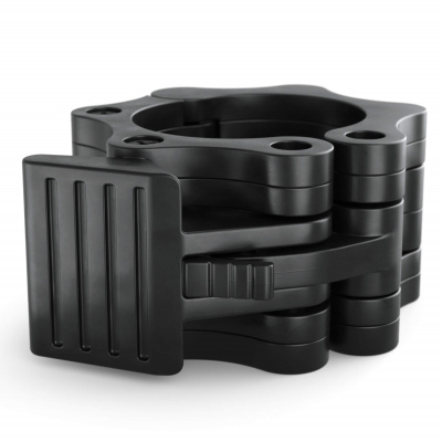 Зажимы на гриф UNIX Fit, 50 мм, черный, 2 шт