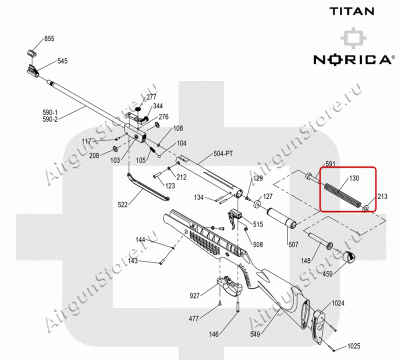 NORICA TITAN кал. 4,5 мм3
