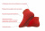 Носки противоскользящие UNIX Line для батута (22-26 RU / 14-16 см)