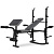 Скамья силовая со стойками UNIX Fit Bench 120P