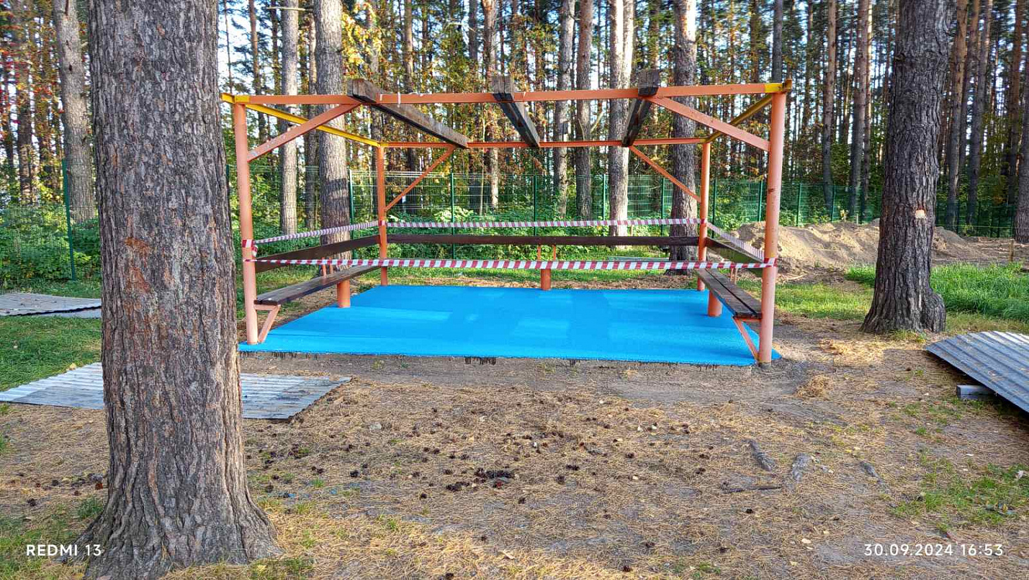 Спортивная площадка санаторий «Изумруд», гор. Чайковский