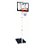 Баскетбольная стойка UNIX Line B-Stand 32"x23" (82 х 58 см) R45 H210-260cm