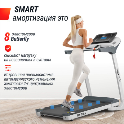 Беговая дорожка UNIX Fit MX-580A белый