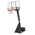 Баскетбольная стойка UNIX Line B-Stand-TG PRO 54"x32" (140 х 82 см) R45 H230-305 см