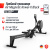 Гребной тренажер UNIX Fit Air аэромагнитный / Magnetic Rower-X черный Гребной тренажер UNIX Fit Air аэромагнитный / Magnetic Rower-X черный